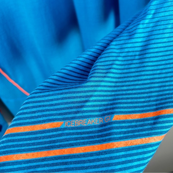 Icebreaker Merino GT Merino Wool 1/4 Zip Base Layer Long Sleeve; Men’s Size XXL - Picture 8 of 16